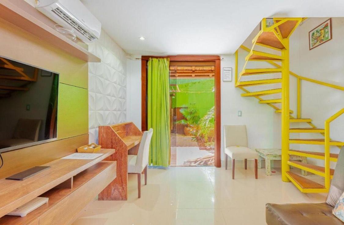 Вилла Cs15 Bangalo Duplex Frente Ao Mar Itacimirim Camassari Экстерьер фото
